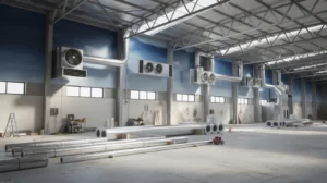 Rafraîchir un entrepôt industriel